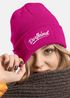 Damen Beanie mit Patch Strickmütze mit Spruch Aufdruck Lustig Damenmütze Moonworks®preview