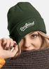 Damen Beanie mit Patch Strickmütze mit Spruch Aufdruck Lustig Damenmütze Moonworks®preview