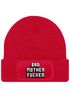 Damen Beanie mit Patch Strickmütze mit Spruch Bad Mother Fucker Statement Aufdruck Lustig Damenmütze Moonworks®preview
