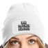 Damen Beanie mit Patch Strickmütze mit Spruch Bad Mother Fucker Statement Aufdruck Lustig Damenmütze Moonworks®preview