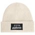 Damen Beanie mit Patch Strickmütze mit Spruch Die tut nix, die will nur Glühwein Aufdruck Lustig Damenmütze Moonworks®preview