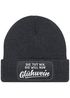 Damen Beanie mit Patch Strickmütze mit Spruch Glühwein Aufdruck Lustig Damenmütze Moonworks®preview