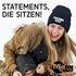Damen Beanie mit Patch Strickmütze mit Spruch Kalt Wintermütze Statement Aufdruck Lustig Damenmütze Moonworks®preview