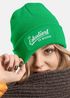 Damen Beanie mit Patch Strickmütze mit Spruch Party Eskaliert eh wieder Aufdruck Lustig Damenmütze Moonworks®preview