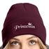 Damen Beanie mit Patch Strickmütze mit Spruch Prinzessin Krone Aufdruck Lustig Damenmütze Moonworks®preview