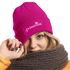 Damen Beanie mit Patch Strickmütze mit Spruch Prinzessin Krone Aufdruck Lustig Damenmütze Moonworks®preview