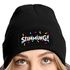 Damen Beanie mit Patch Strickmütze mit Spruch Stimmung Karneval Fasching Party Outfit Aufdruck Lustig Damenmütze Moonworks®preview