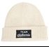 Damen Beanie mit Patch Strickmütze mit Spruch Team Glühwein Aufdruck Lustig Damenmütze Moonworks®preview