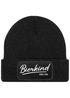 Damen Beanie mit Patch Strickmütze Spruch Servus Mei Dirndl is in da Wäsch Aufdruck Lustig Damenmütze Accessoires Bierfest Moonworks®preview