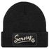 Damen Beanie mit Patch Strickmütze Spruch Servus Mei Dirndl is in da Wäsch Aufdruck Lustig Damenmütze Accessoires Bierfest Moonworks®preview