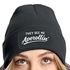 Damen Beanie mit Patch They see me Aperollin Strickmütze mit Trink-Spruch Aufdruck Lustig Damenmütze Moonworks®preview