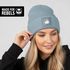 Damen Beanie mit Print Gans Mittelfinger Strickmütze Patch Bedruckt  Accessoires Winter Streetwear Moonworks®preview