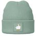 Damen Beanie mit Print Gans Mittelfinger Strickmütze Patch Bedruckt  Accessoires Winter Streetwear Moonworks®preview