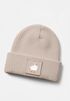 Damen Beanie mit Print Gans Mittelfinger Strickmütze Patch Bedruckt  Accessoires Winter Streetwear Moonworks®preview