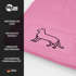 Damen Beanie mit Print Katze Polygon Grafik Strickmütze Statement Katzenbesitzerin  Katzenmama Aufdruck Lustig Damenmütze Moonworks®preview