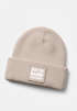 Damen Beanie mit Spruch Bin da kann losgehen Statement Wintermütze Feinstricke Patch Bedruckt Streewear Accessoire Moonworks®preview