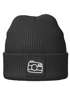 Damen Beanie Patch bedruckt Kamera Logo Aufdruck Print Wintermütze Strickmütze Geschenk Fotografin Neverless®preview