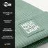 Damen Beanie Patch mit Aufdruck Heul nicht Lauf Wintermütze Frauen Strickmütze Geschenkidee Freundin Frau MoonWorks®preview