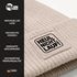 Damen Beanie Patch mit Aufdruck Heul nicht Lauf Wintermütze Frauen Strickmütze Geschenkidee Freundin Frau MoonWorks®preview