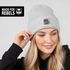 Damen Beanie Patch mit Aufdruck Heul nicht Lauf Wintermütze Frauen Strickmütze Geschenkidee Freundin Frau MoonWorks®preview