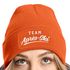 Damen Beanie Patch Skifahren Strickmütze mit Spruch Team Après Ski Aufdruck Lustig Damenmütze Moonworks®preview