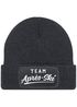 Damen Beanie Patch Skifahren Strickmütze mit Spruch Team Après Ski Aufdruck Lustig Damenmütze Moonworks®preview