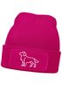 Damen Beanie Patch Strickmütze Labrador Polygon Design Geschenk Hundebesitzerin Damenmütze Moonworks®preview