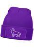 Damen Beanie Patch Strickmütze Labrador Polygon Design Geschenk Hundebesitzerin Damenmütze Moonworks®preview