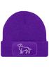 Damen Beanie Patch Strickmütze Labrador Polygon Design Geschenk Hundebesitzerin Damenmütze Moonworks®preview
