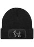 Damen Beanie Patch Strickmütze Schäferhund Polygon Design Hund Geschenk Hundebesitzerin Damenmütze Moonworks®preview