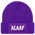 Damen Beanie Patch Strickmütze Spruch Karneval Fasching Aufdruck Lustig Damenmütze Moonworks®preview
