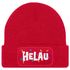 Damen Beanie Patch Strickmütze Spruch Karneval Fasching Aufdruck Lustig Damenmütze Moonworks®preview