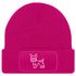 Damen Beanie Patch Strickmütze Yorkshire Terrier Polygon Design Hund Geschenk Hundebesitzerin Damenmütze Moonworks®preview