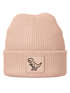 Damen Beanie Patch T-Rex Polygon Dino Aufdruck Print Wintermütze Strickmütze Frauen Neverless®preview