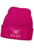 Damen Beanie Patch Wortspiel Alter Falter Strickmütze mit Spruch Aufdruck Lustig Damenmütze Moonworks®preview