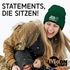 Damen Beanie Spruch Morgenmuffel Geschenkidee Strickmütze mit Spruch Ganz dünnes Eis Aufdruck Lustig Damenmütze Moonworks®preview