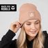 Damen Beanie Strickmütze mit Aufdruck Pirat Totenkopf Statement Accessoires Streetwear Strickbeanie mit Patch Moonworks®preview