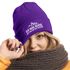 Damen Beanie Strickmütze mit Patch Ich mag Berge Spruch Aufdruck Lustig Natur Outdoor Damenmütze Moonworks®preview