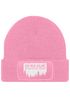 Damen Beanie Strickmütze mit Spruch Ich mag Bäume Aufdruck Misanthrop Lustig Damenmütze Moonworks®preview