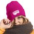 Damen Beanie Strickmütze mit Spruch Ich mag Bäume Aufdruck Misanthrop Lustig Damenmütze Moonworks®preview