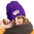 Damen Beanie Strickmütze mit Spruch Ich mag Bäume Aufdruck Misanthrop Lustig Damenmütze Moonworks®preview
