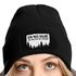 Damen Beanie Strickmütze mit Spruch Ich mag Bäume Aufdruck Misanthrop Lustig Damenmütze Moonworks®preview