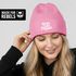 Damen Beanie Strickmütze mit Spruch Life is no Ponyranch Aufdruck Lustig Damenmütze Moonworks®preview