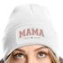Damen Beanie Strickmütze mit Spruch Mama since und Jahreszahl personalisiert Aufdruck anpassbar Damenmütze Moonworks®preview