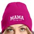 Damen Beanie Strickmütze mit Spruch Mama since und Jahreszahl personalisiert Aufdruck anpassbar Damenmütze Moonworks®preview