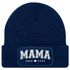 Damen Beanie Strickmütze mit Spruch Mama since und Jahreszahl personalisiert Aufdruck anpassbar Damenmütze Moonworks®preview