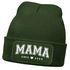 Damen Beanie Strickmütze mit Spruch Mama since und Jahreszahl personalisiert Aufdruck anpassbar Damenmütze Moonworks®preview