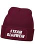 Damen Beanie Strickmütze mit Spruch Team Glühwein Aufdruck Lustig Damenmütze Wintermütze Moonworks®preview