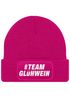 Damen Beanie Strickmütze mit Spruch Team Glühwein Aufdruck Lustig Damenmütze Wintermütze Moonworks®preview