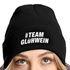 Damen Beanie Strickmütze mit Spruch Team Glühwein Aufdruck Lustig Damenmütze Wintermütze Moonworks®preview